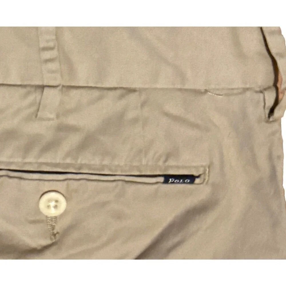 Polo Ralph‎ Lauren Stretch Classic Fit Beige Shorts Men's Size 42Tall Comfort
